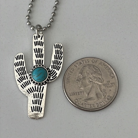 Cute Turquoise Women's Necklace - Picture 9 of 13
